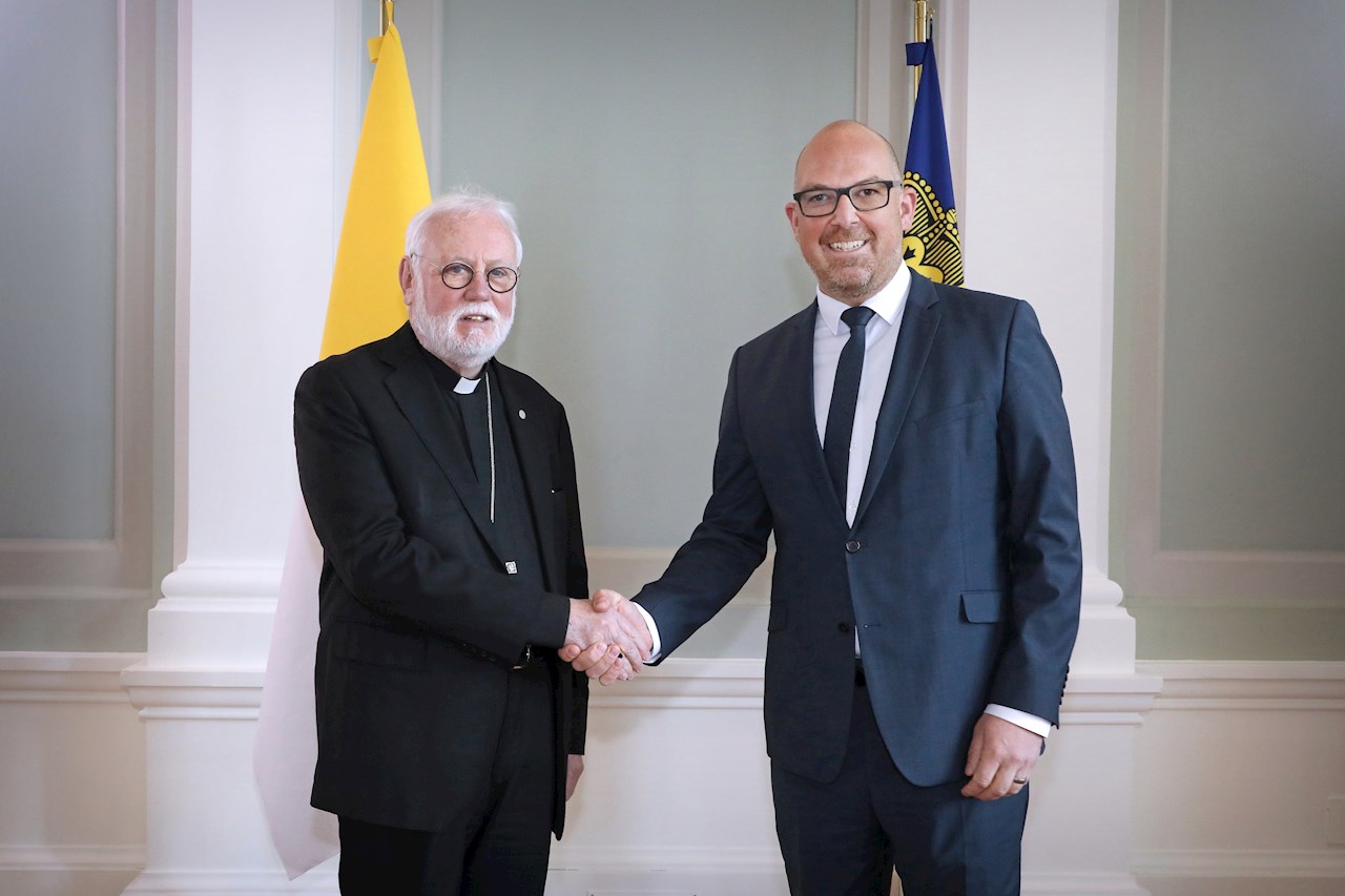 Hochrangiger Arbeitsbesuch des vatikanischen Aussenministers in Vaduz 