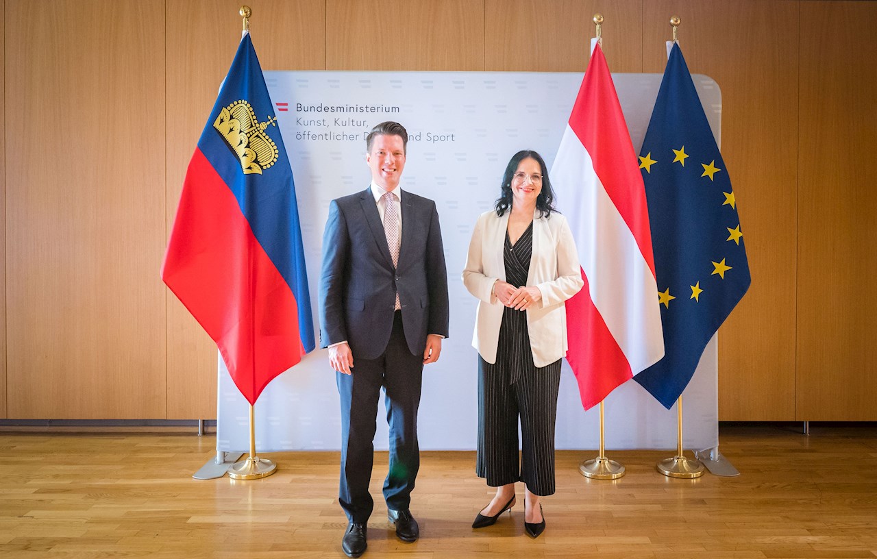 Regierungsrat Manuel Frick für Arbeitsbesuch in Wien