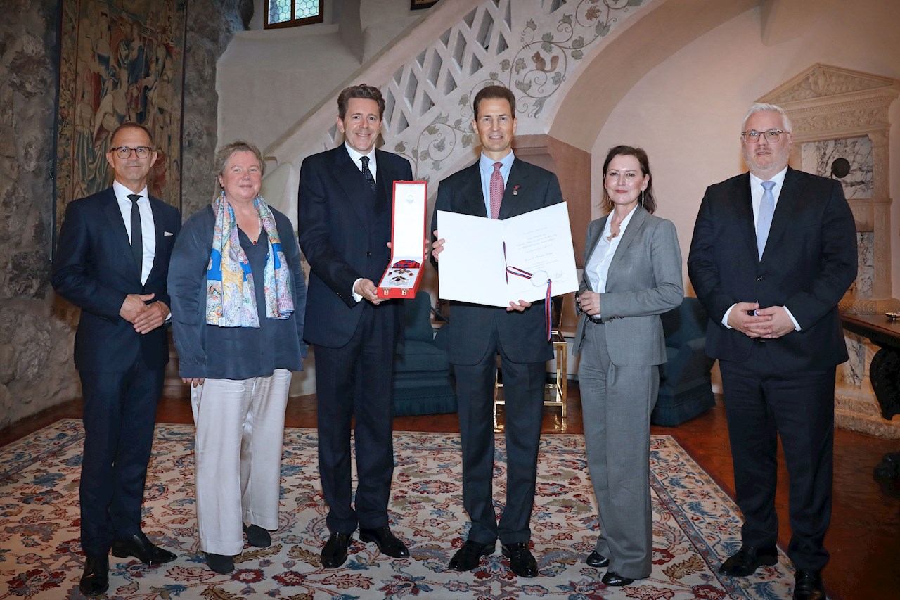 Präsident der Wirtschaftskammer Österreich Harald Mahrer zu Besuch in Liechtenstein