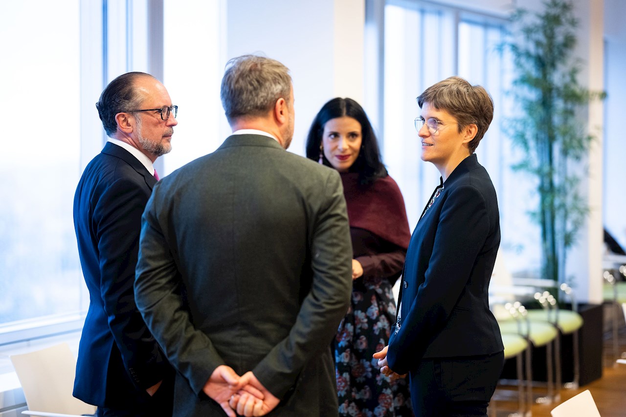 Regierungsrätin Hasler am Treffen der Aussenministerinnen und -minister aus dem deutschsprachigen Raum in Luxemburg
