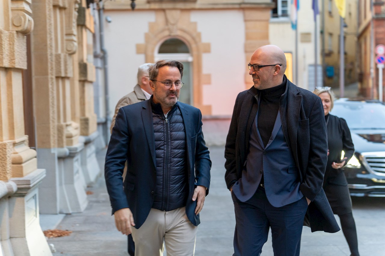 Regierungschef Daniel Risch auf Dienstreise in Luxemburg