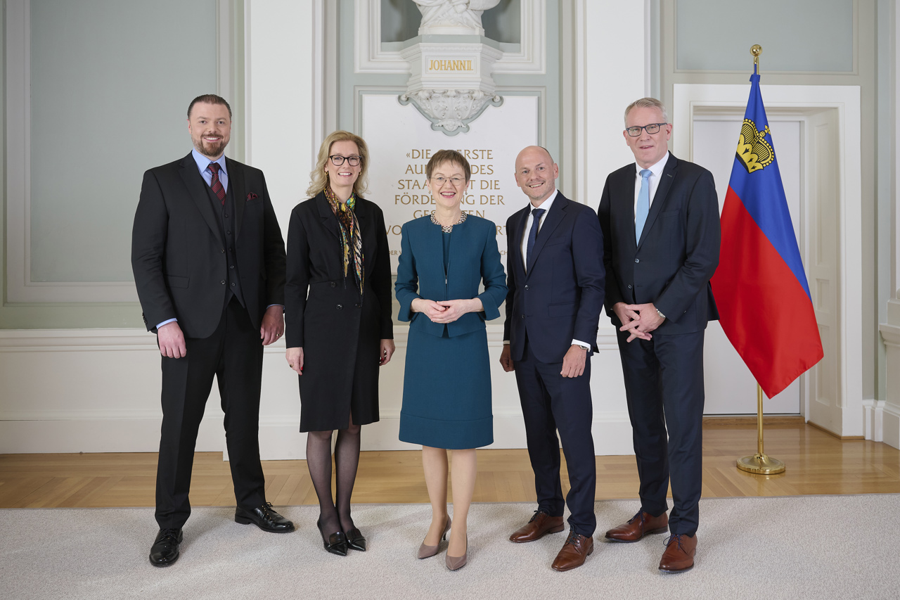 Vereidigung: Neue Regierung Liechtensteins ist im Amt