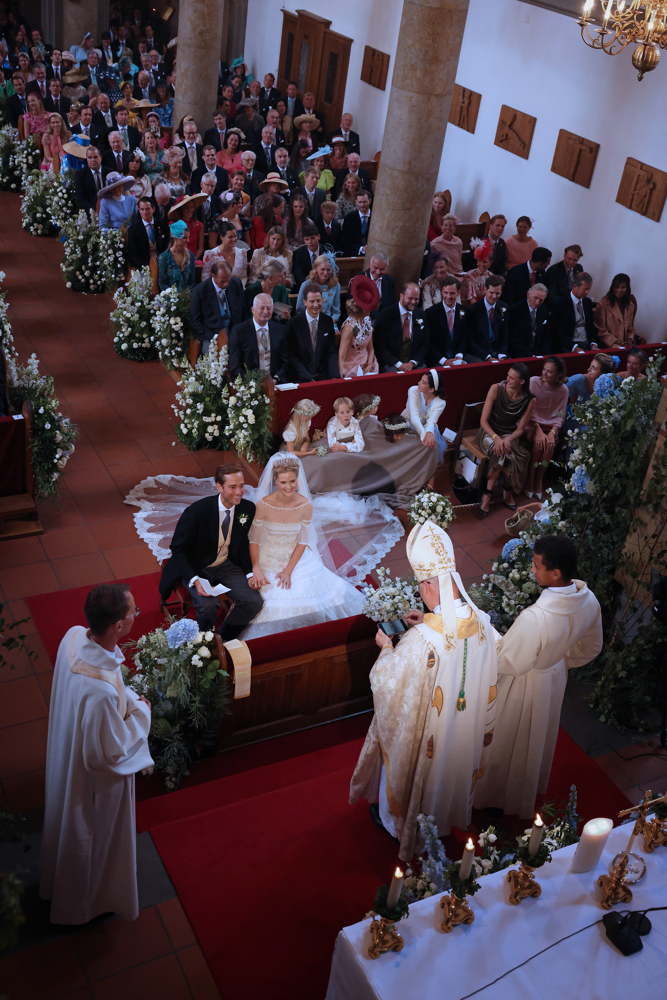 Kirchliche Trauung Prinzessin Marie Caroline am 30. August 2025 in Vaduz