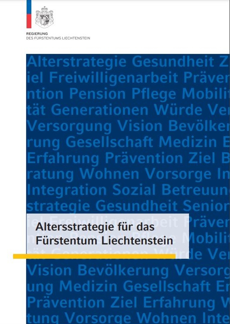 Coverbild von Altersstrategie für Liechtenstein