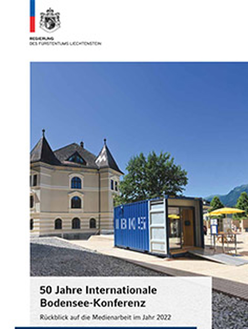 Coverbild von 50 Jahre Internationale Bodenseekonferenz - Ein Rückblick 2022