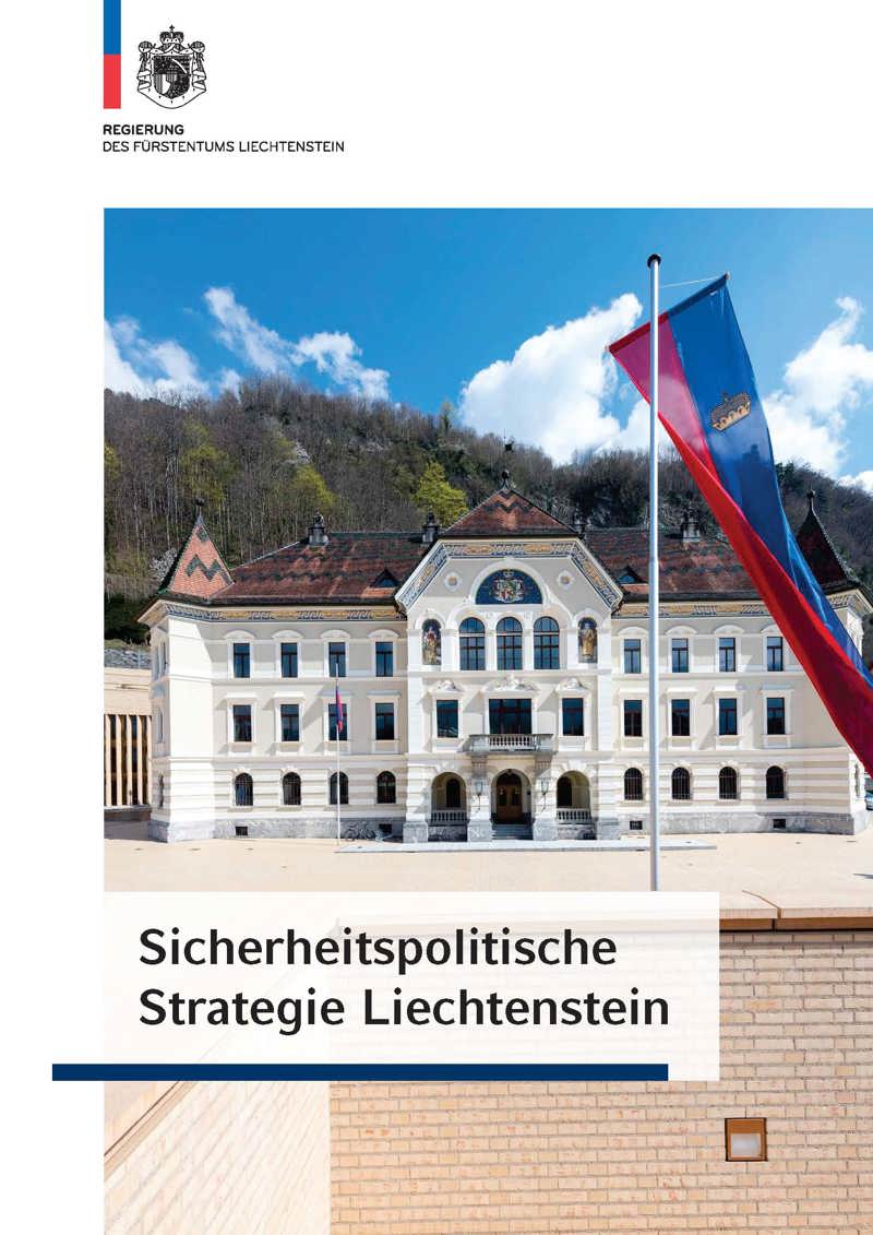 Coverbild von Sicherheitspolitische Strategie Liechtenstein